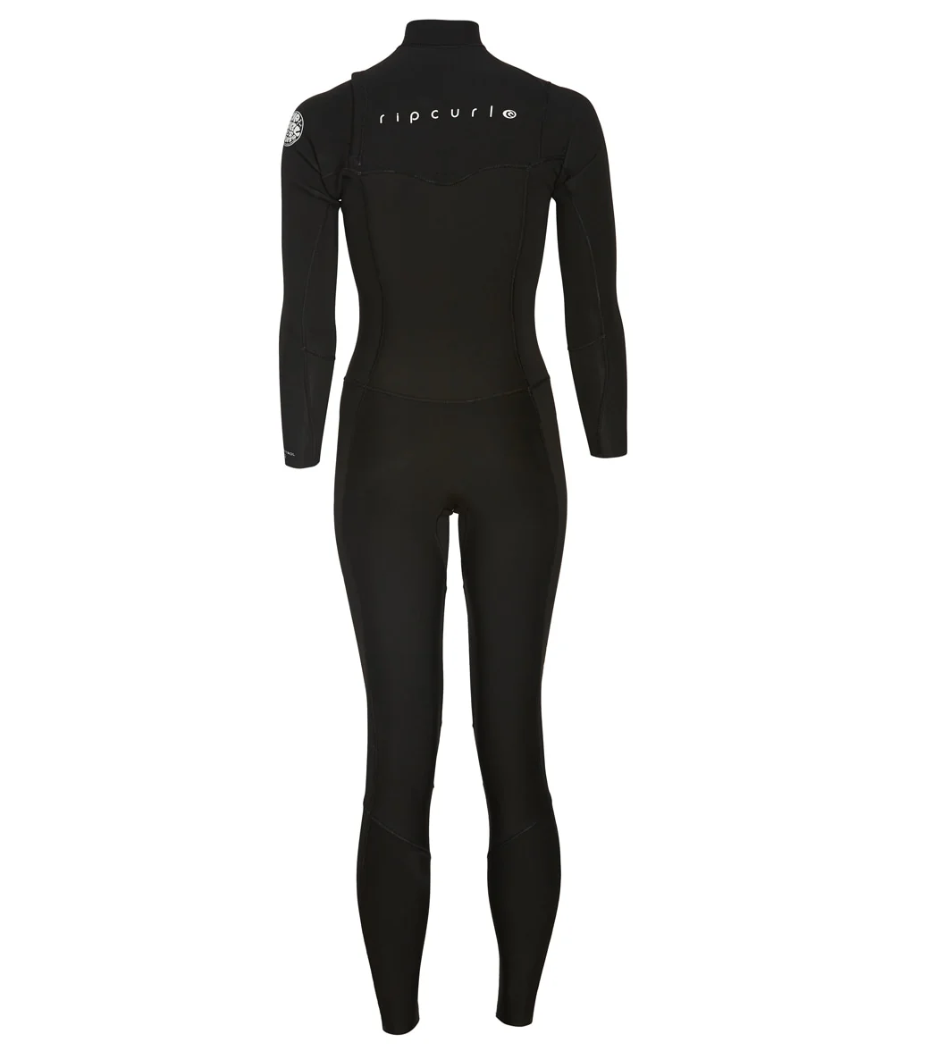 Rip Curl Women's 3/2mm Dawn Patrol Long Sleeve Chest Zip Fullsuit Wetsuit - Image 2