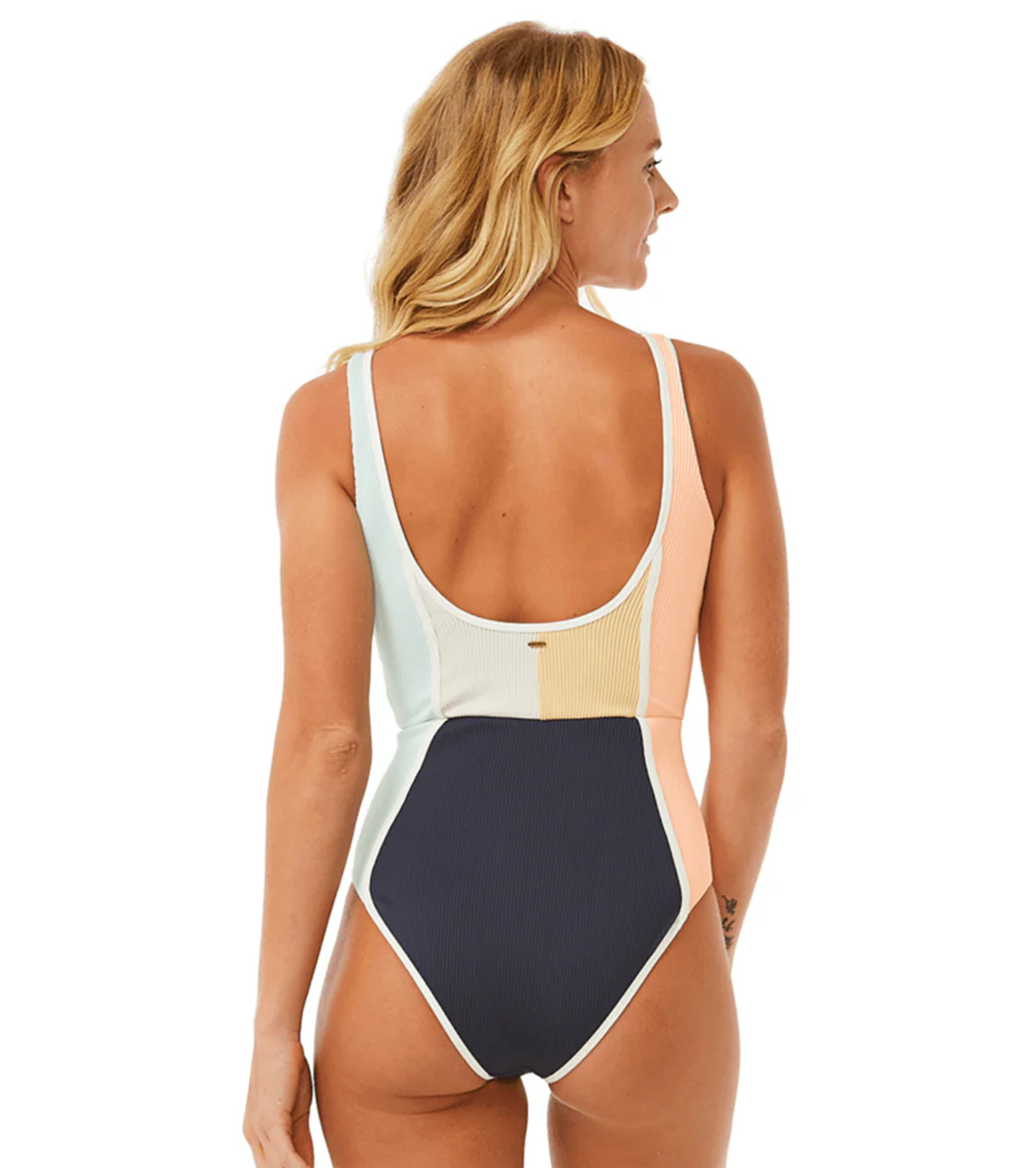 Rip Curl Women's Block Party Splice Good One Piece Swimsuit - Image 3