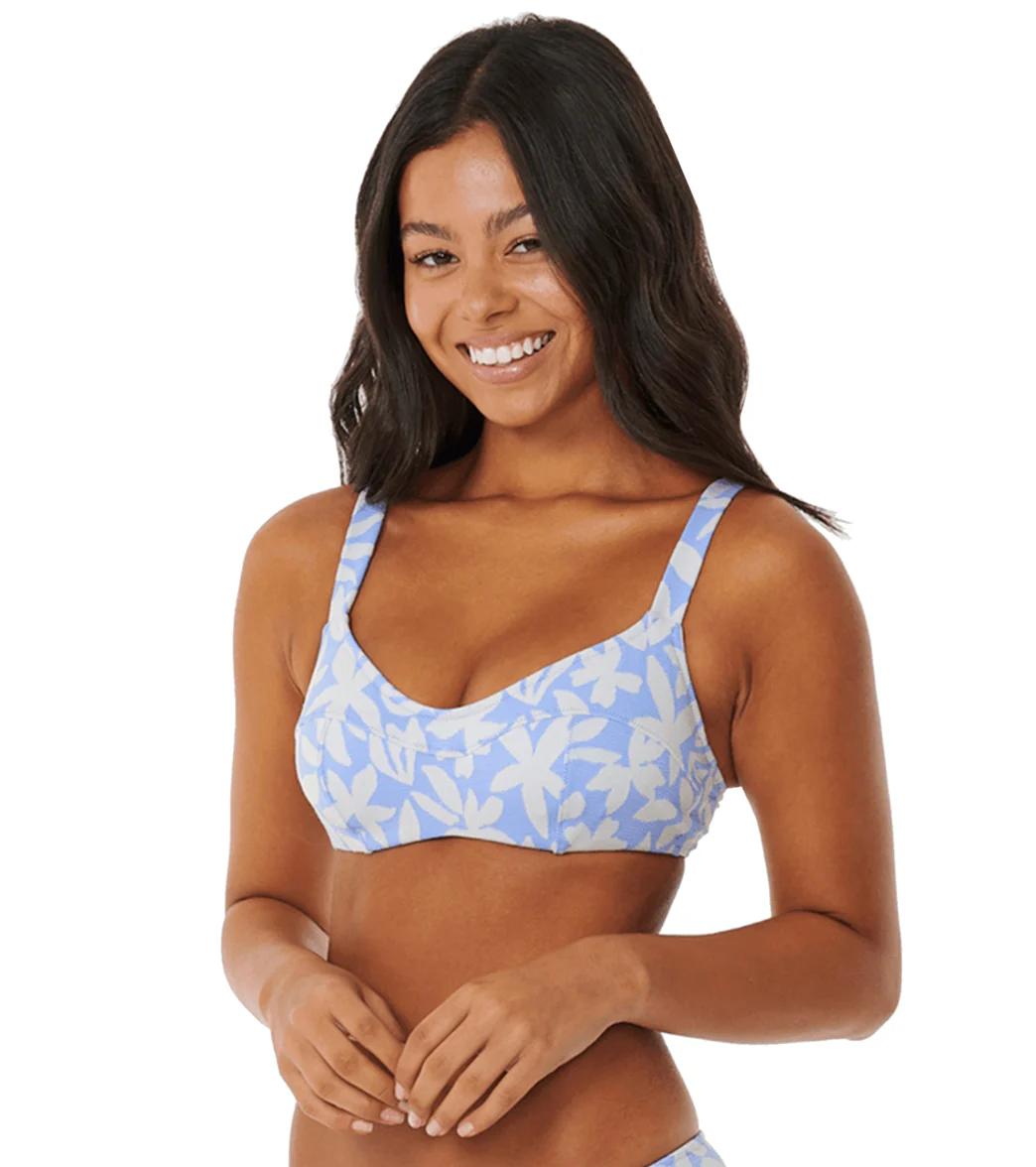 Rip Curl Women's Holiday Tropics Crop Bikini Top (D-DD Cup) - Image 3