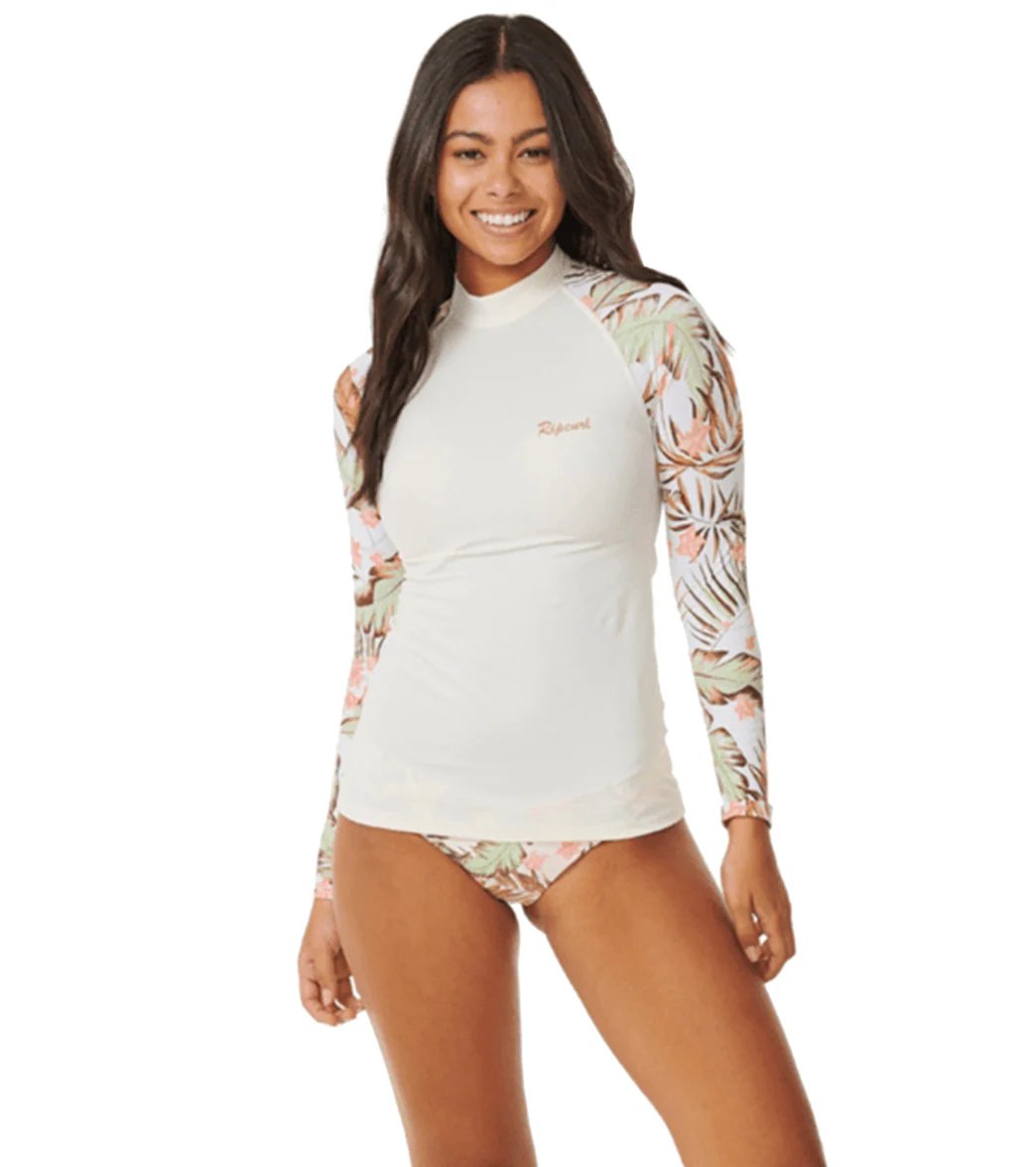 Rip Curl Women's La Quinta Long Sleeve UPF 50 Rash Guard - Image 4