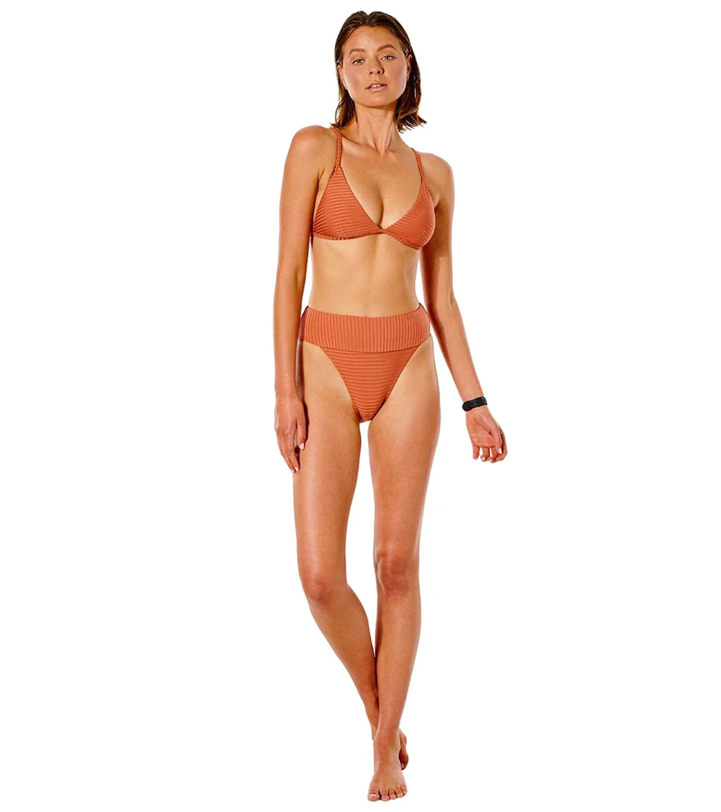 Rip Curl Women's Premium Surf Banded Triangle Bikini Top - Image 25
