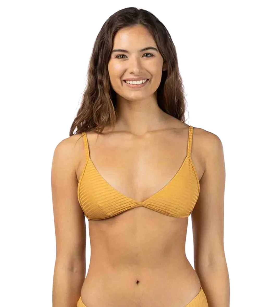 Rip Curl Women's Premium Surf Banded Triangle Bikini Top - Image 66