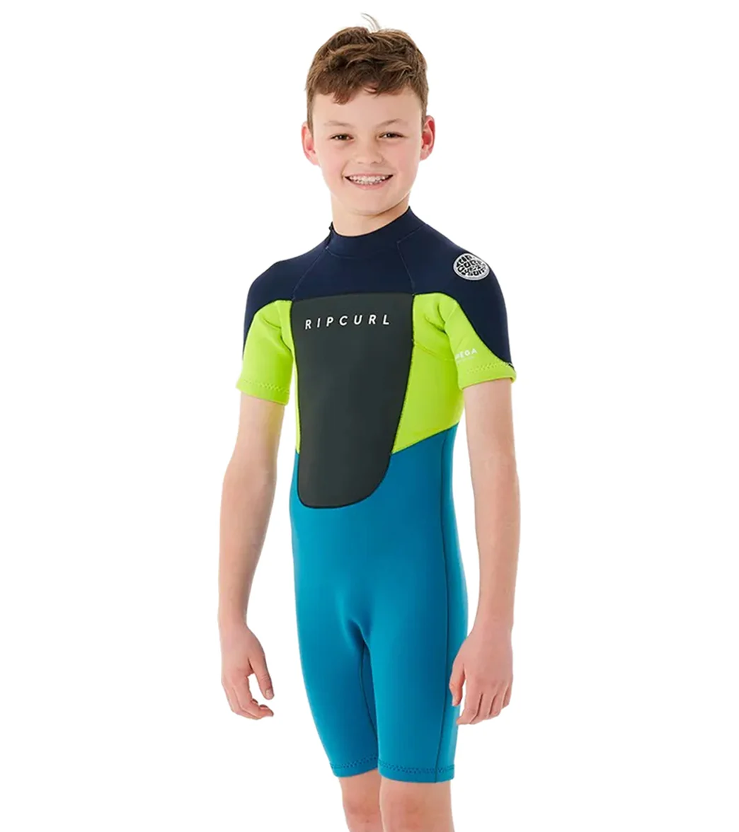 Rip Curl Youth 2mm Omega Back Zip Springsuit Wetsuit (Big Kid) - Image 2