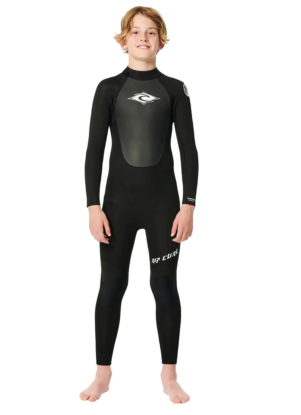 Rip Curl Youth 3/2mm Omega Back Zip Fullsuit Wetsuit (Big Kid) - Image 9