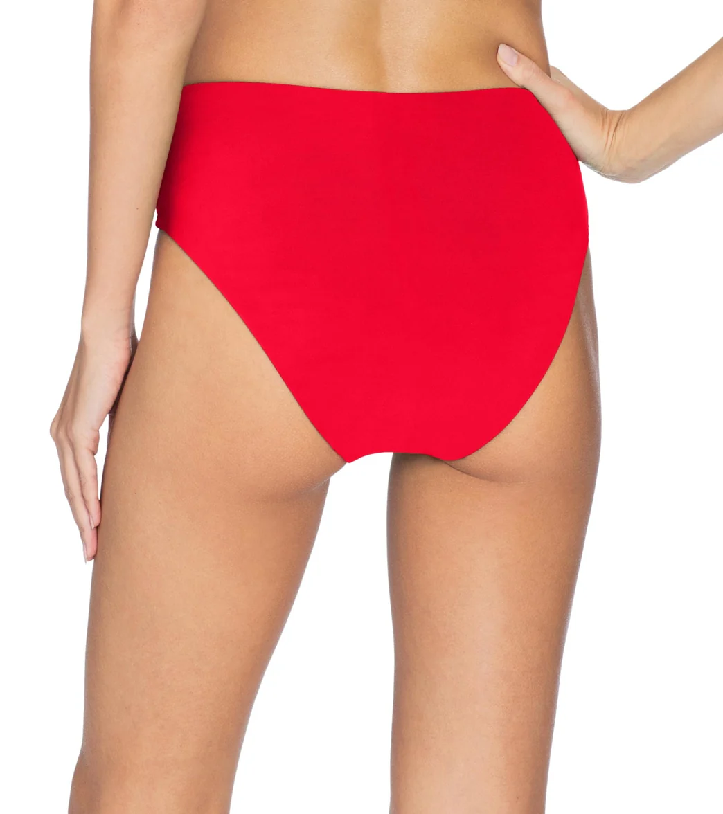 Robin Piccone Women's Ava High Waist Bikini Bottom - Image 2