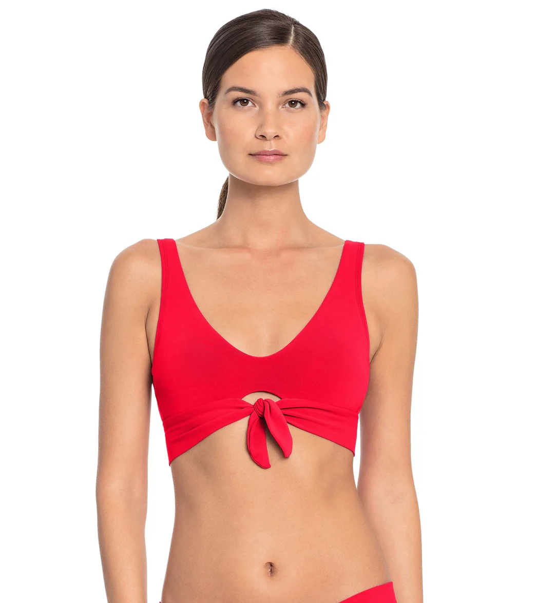 Robin Piccone Women's Over The Shoulder Bikini Top - Image 5