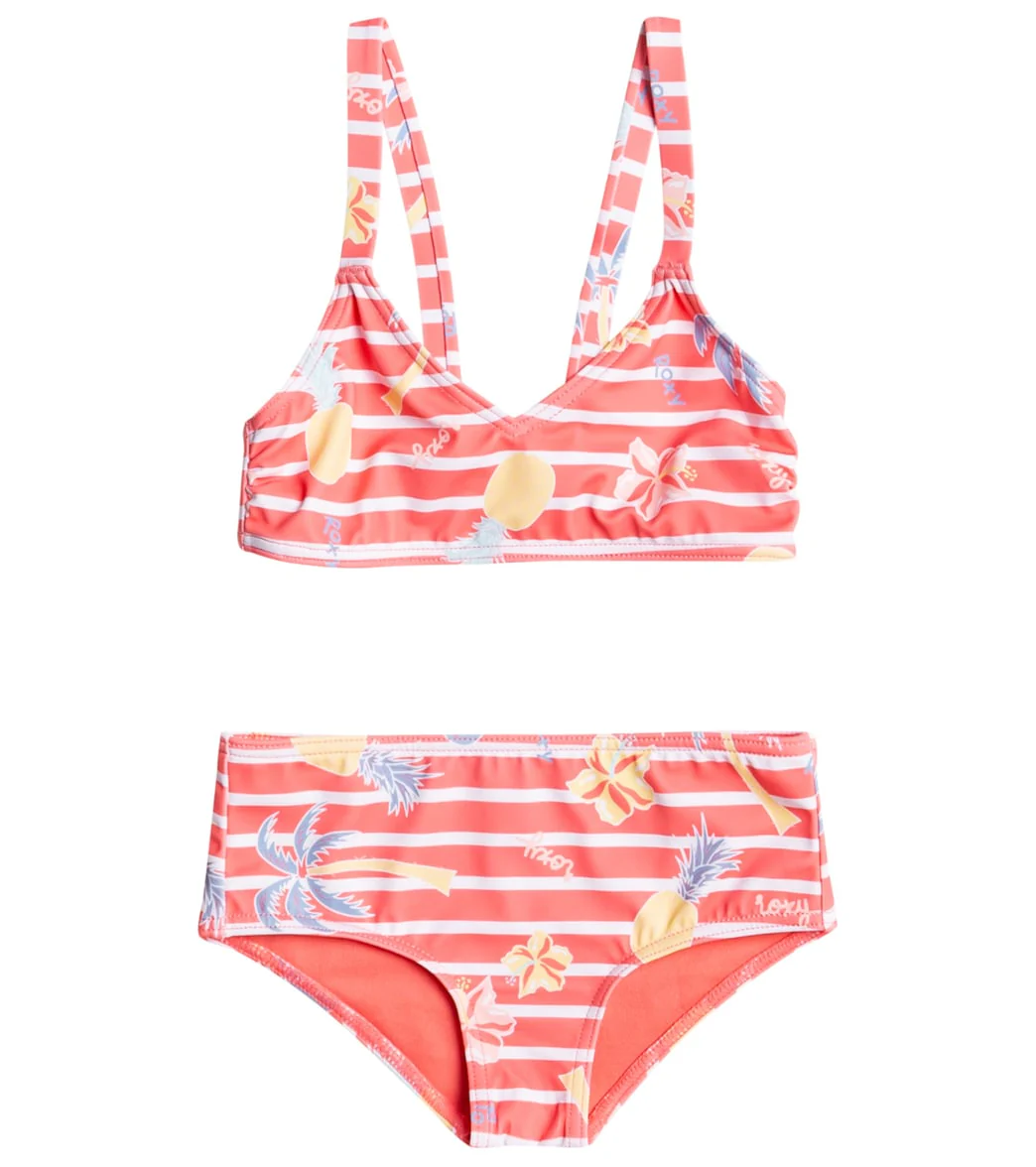 Roxy Girls' Little Pineapple Two Piece Bikini Set (Toddler, Little Kid) - Image 3