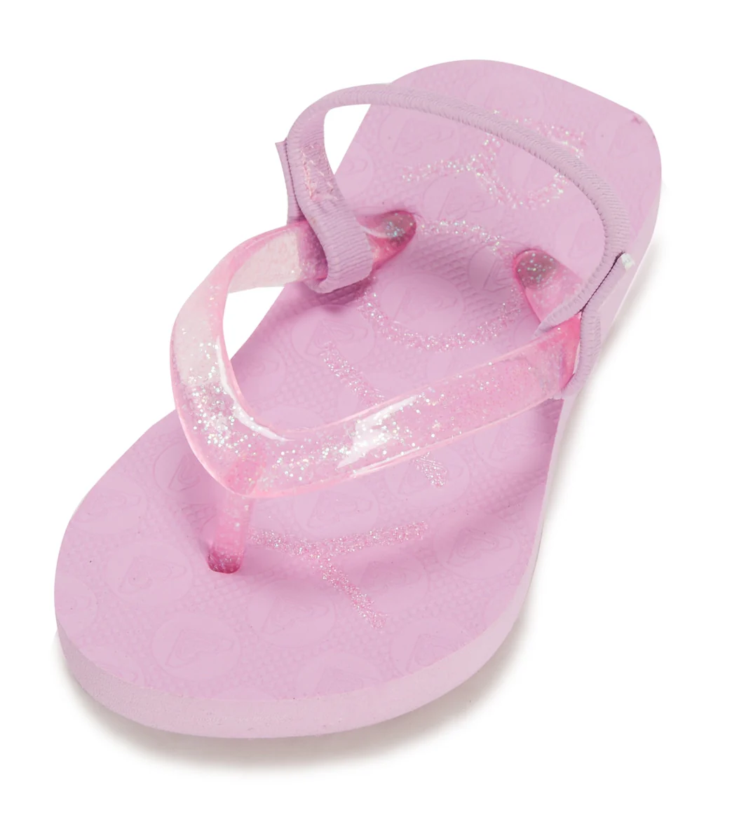 Roxy Girls' Viva Sparkle Sandal (Toddler) - Image 7