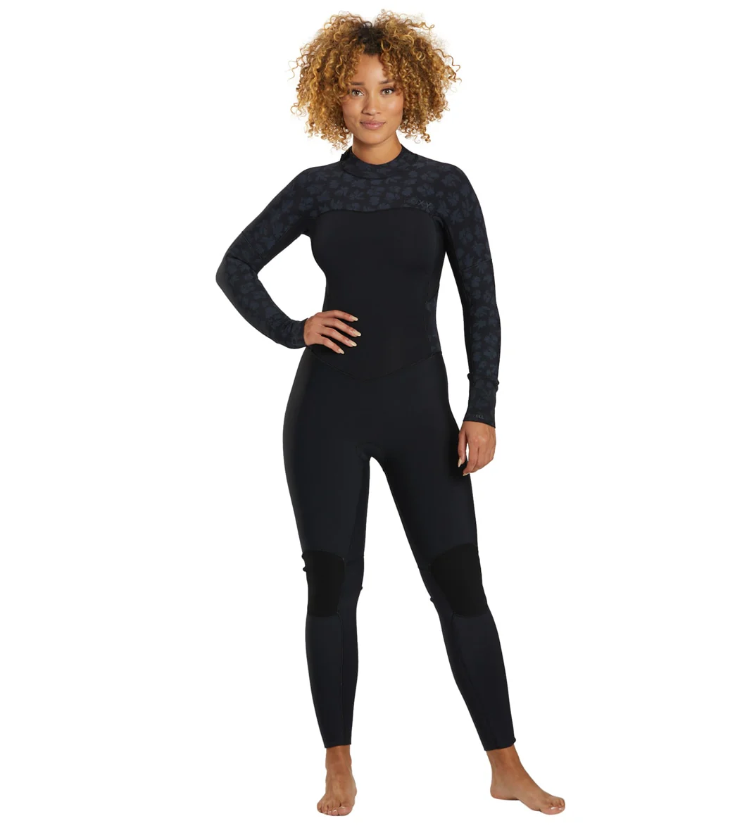 Roxy Women's 4/3mm Swell Series Back Zip Fullsuit Wetsuit - Image 16