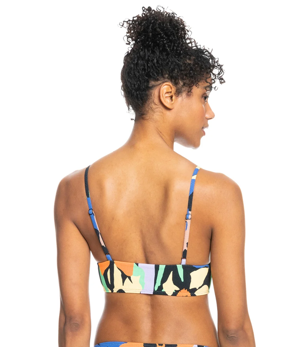 Roxy Women's Color Jam Cropped Bikini Top - Image 3