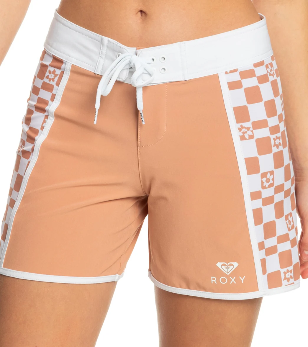Roxy Women's Printed 5" Boardshorts - Image 7