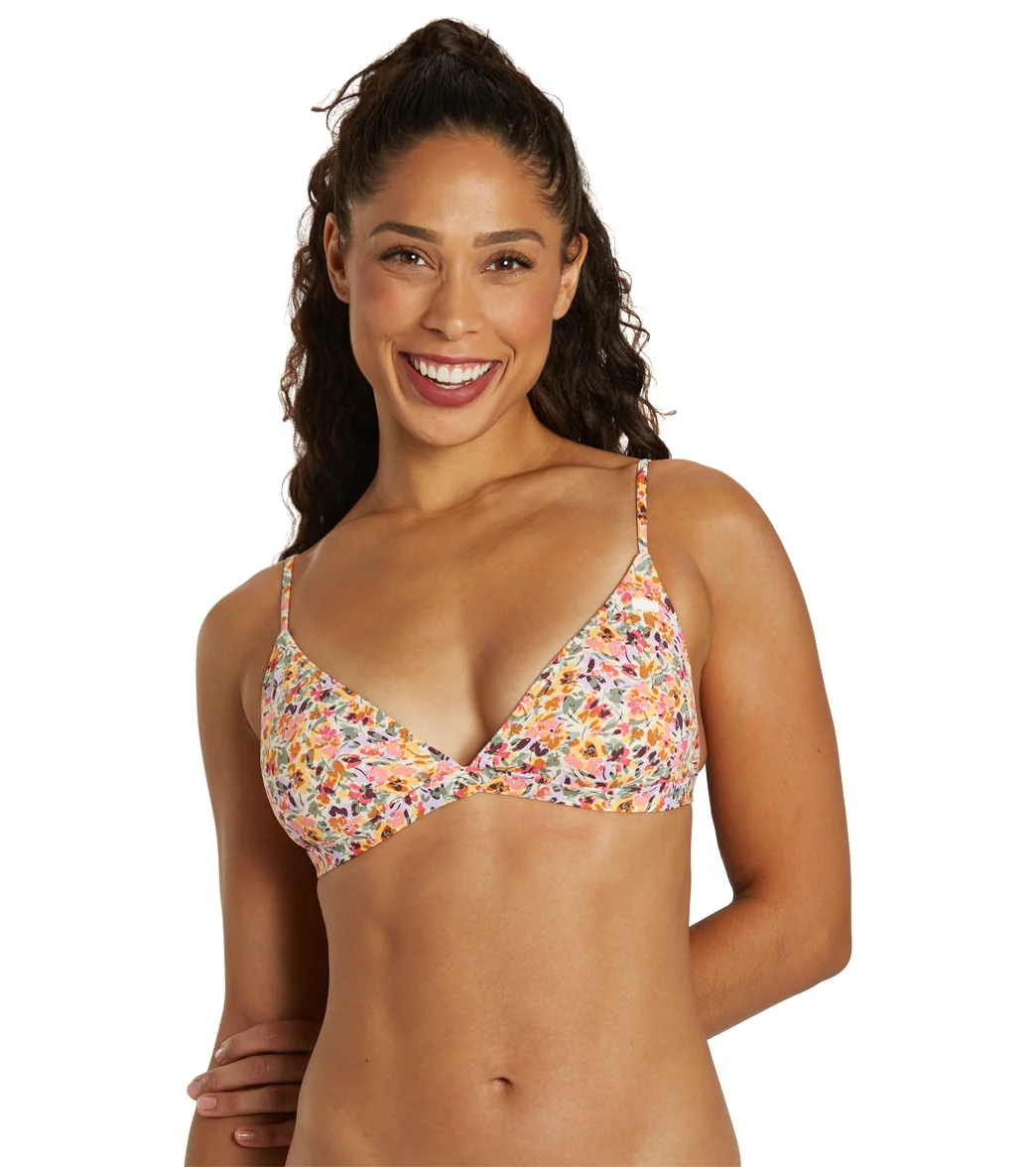 Roxy Women's Pt Beach Classics Fixed Triangle Bikini Top - Image 6