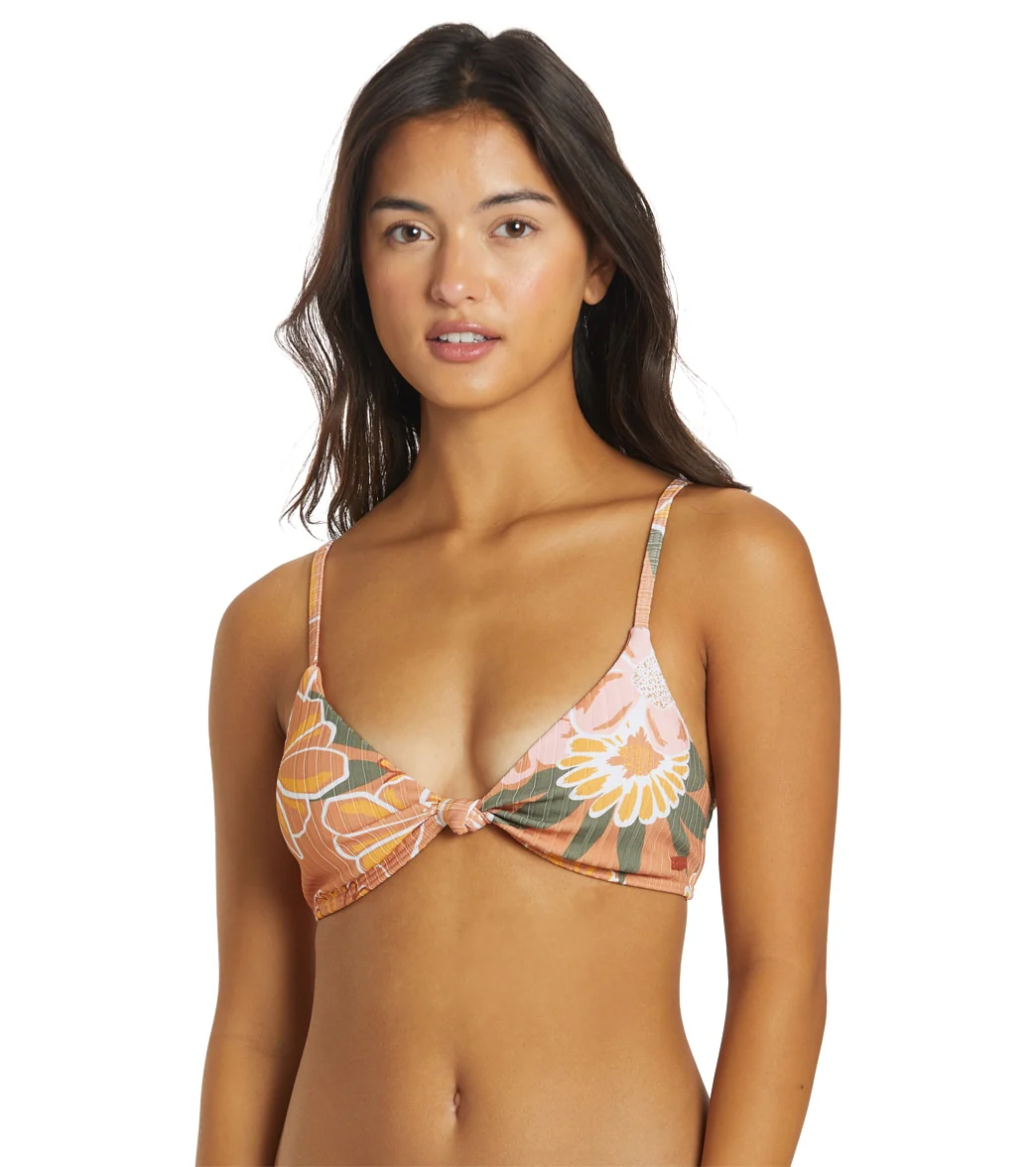 Roxy Women's PT Rib Roxy Love The Surf Knot Bikini Top - Image 6