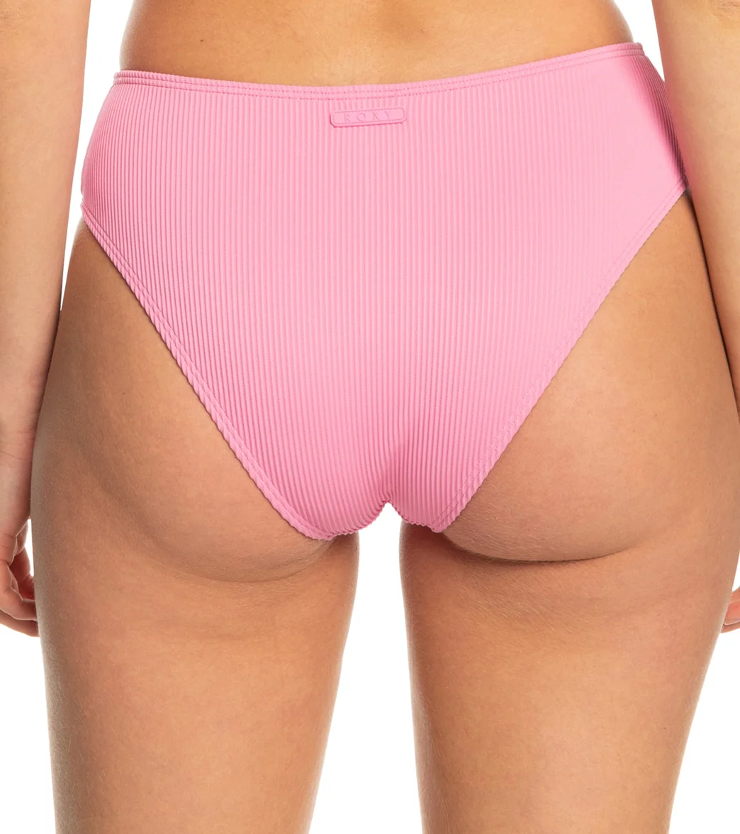 Roxy Women's Roxy Active SD Rib Highleg Bikini Bottom - Image 3