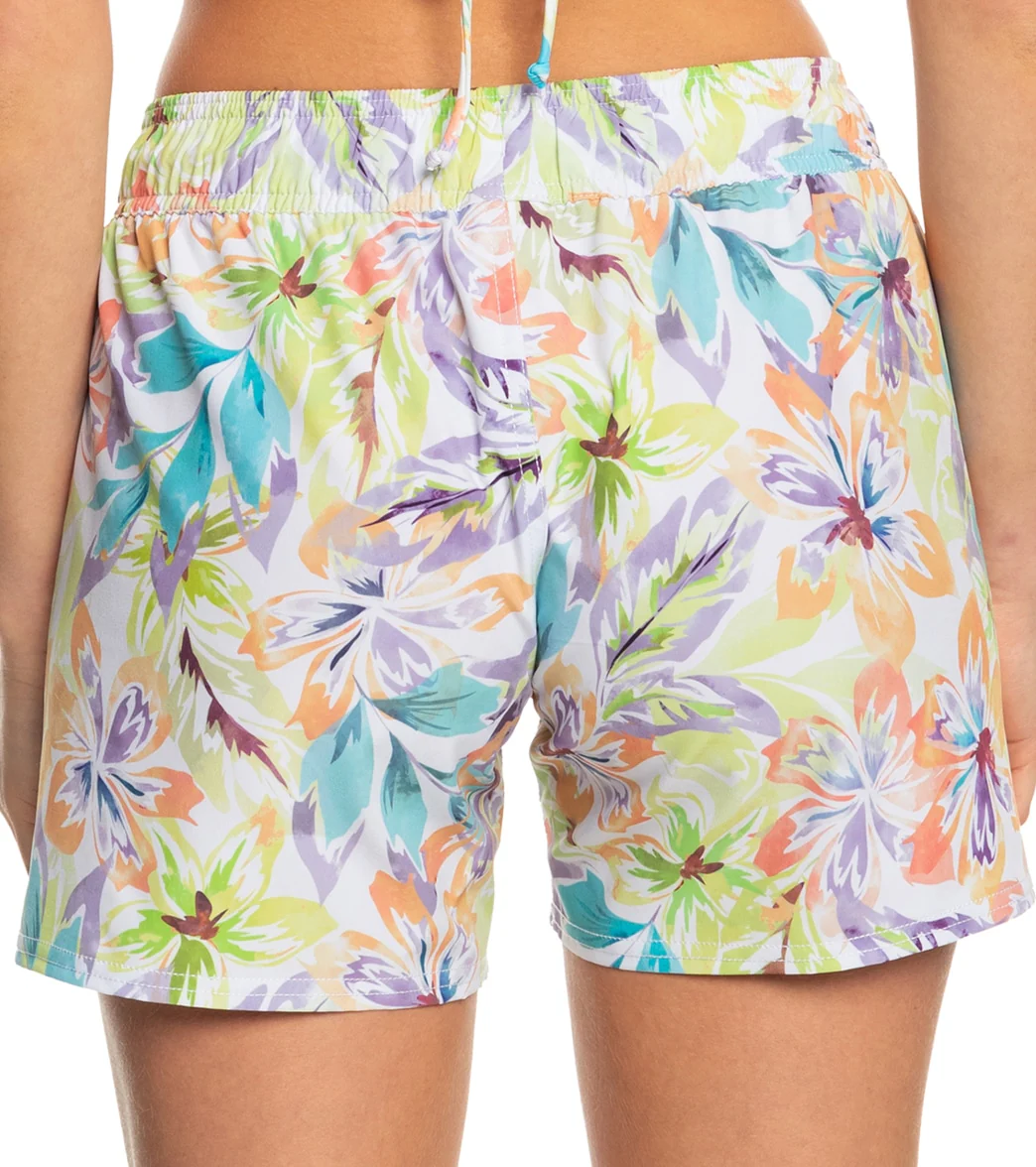 Roxy Women's Roxy Sea Printed 5" Boardshorts - Image 3
