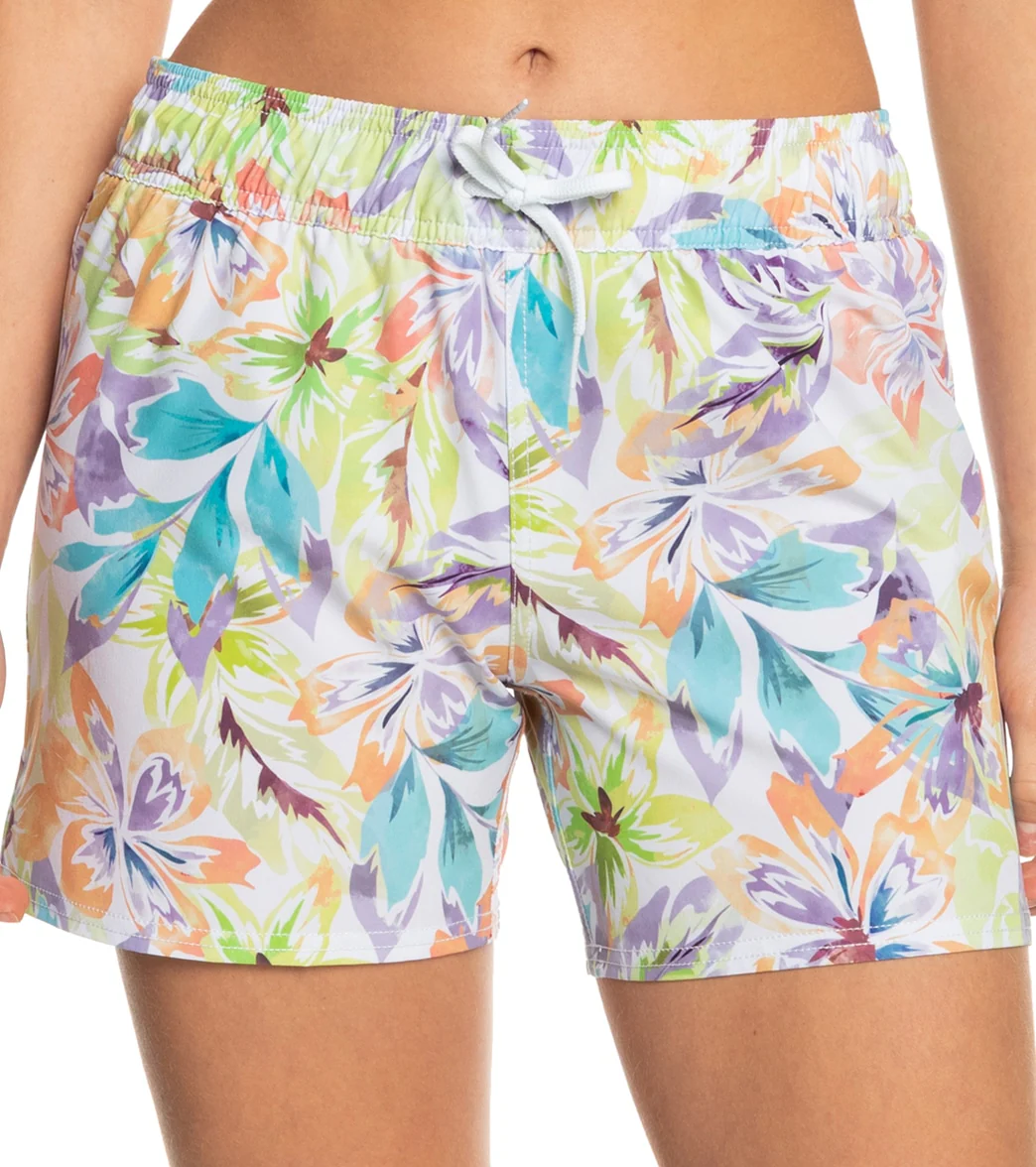 Roxy Women's Roxy Sea Printed 5" Boardshorts - Image 7
