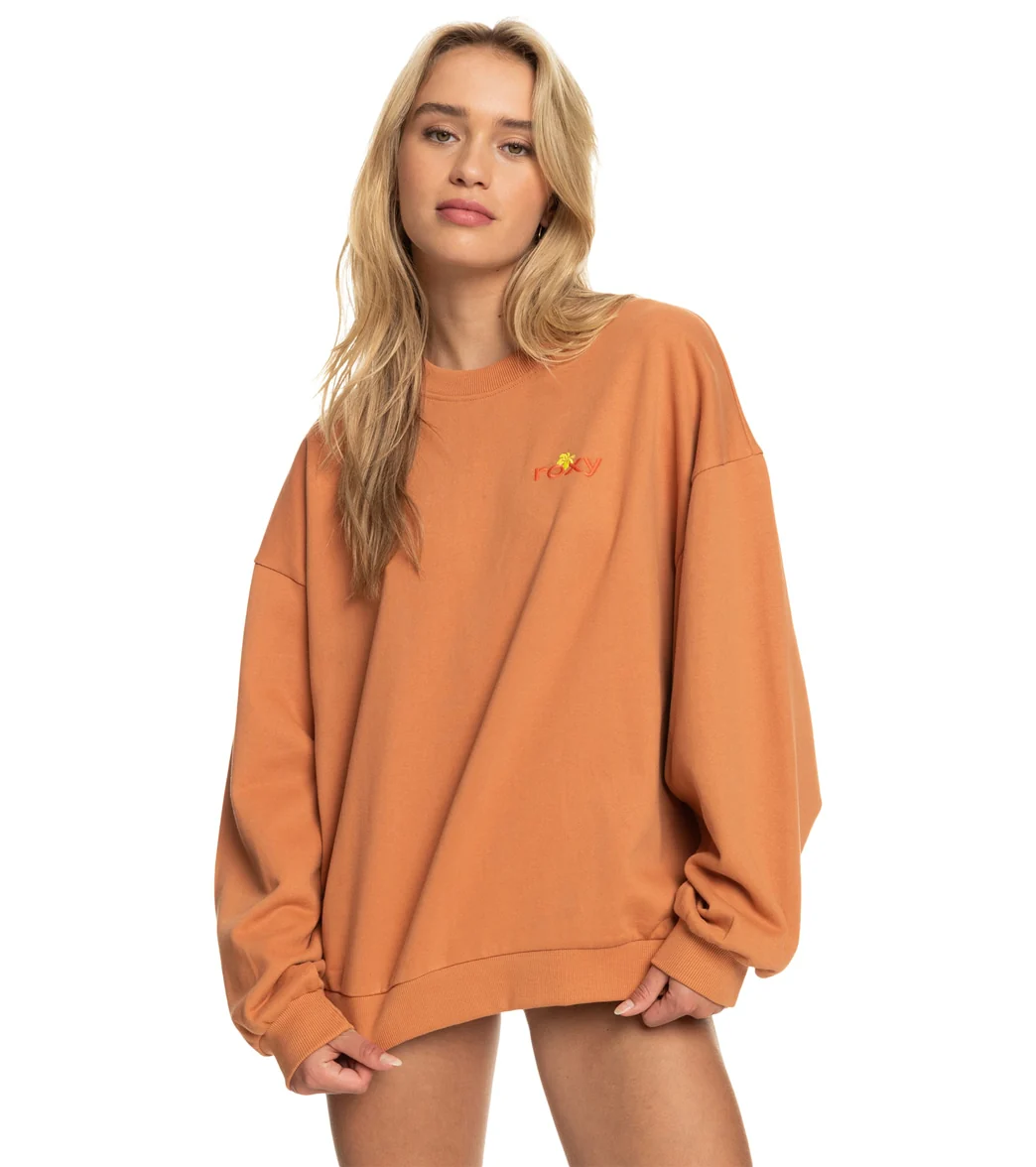Roxy Women's Surf Kind Kate Crew Neck Sweater - Image 8