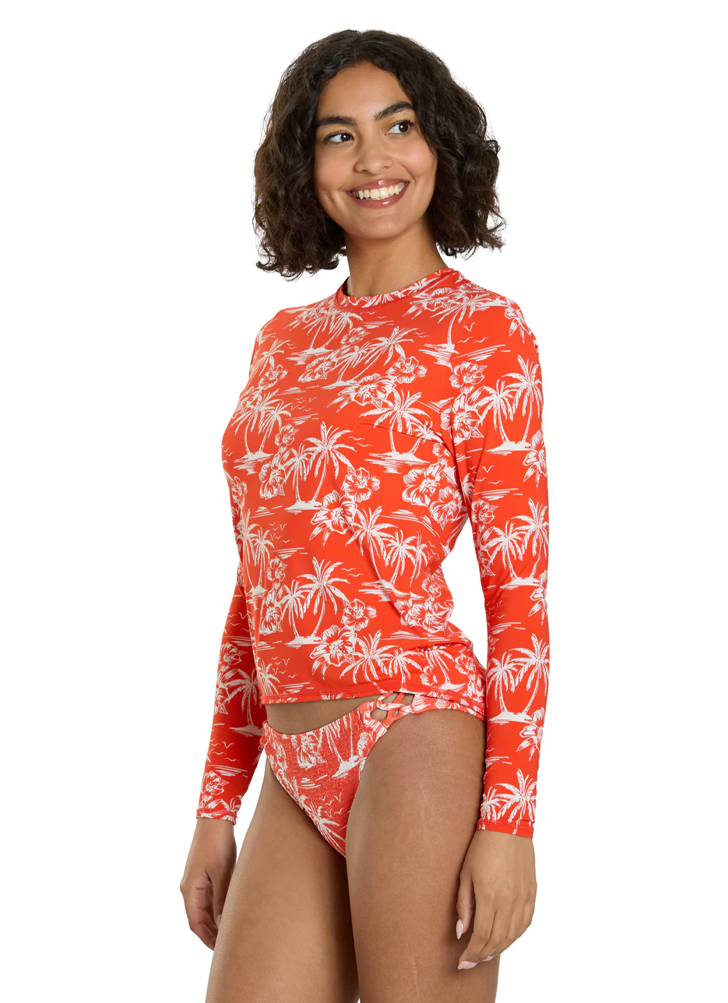 Roxy Women's Vacay Vibes Sea Skippin Long Sleeve Rash Guard - Image 5