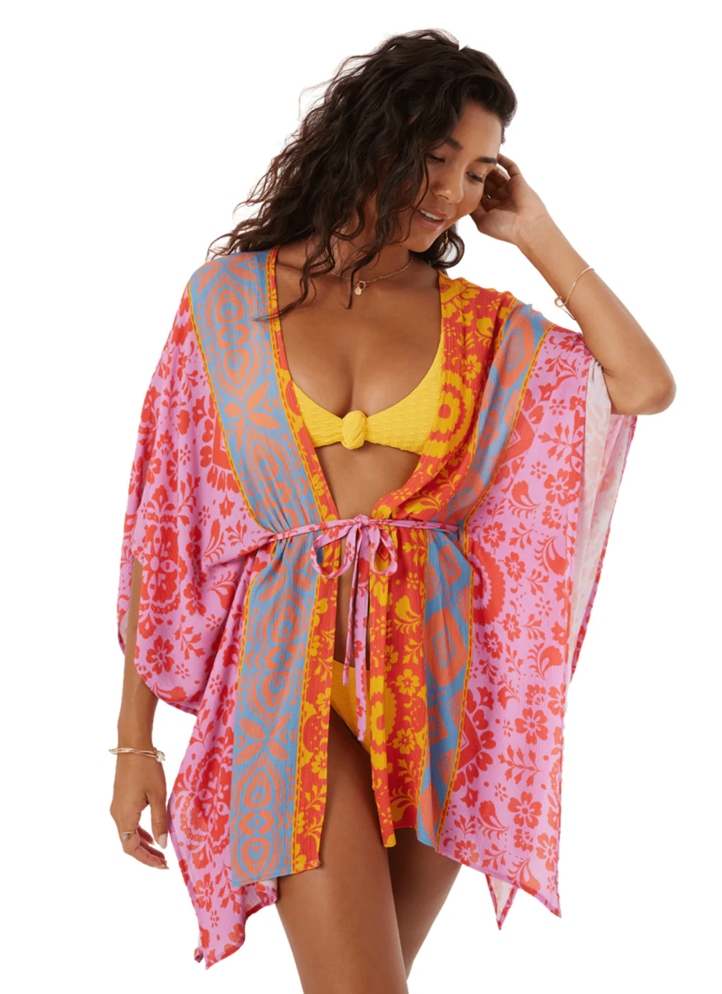 Roxy Women's Wanderer Kimono Cover Up - Image 2