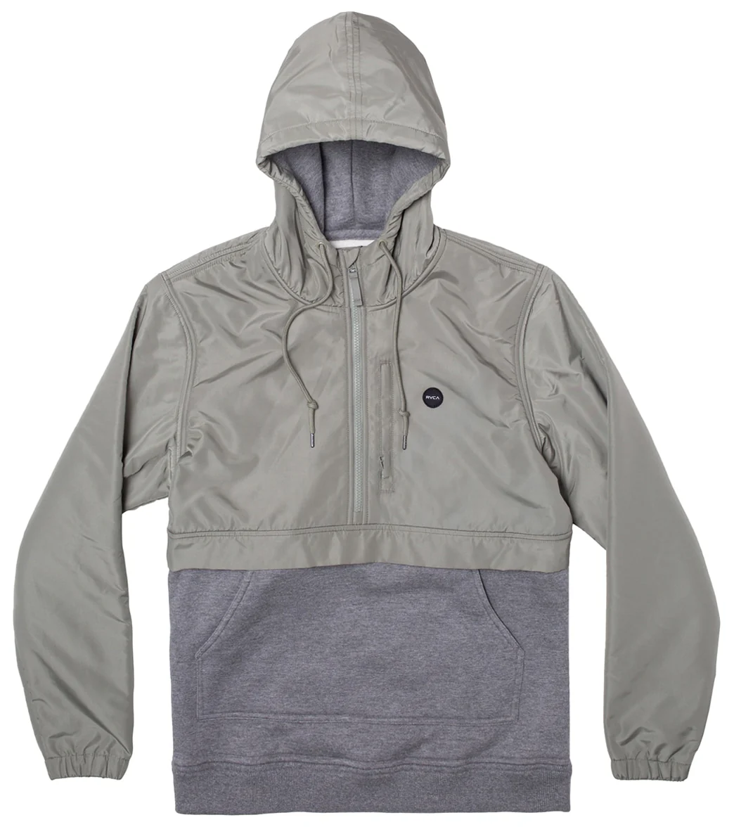 RVCA Men's Cascade Fleece Anorak Jacket - Image 4