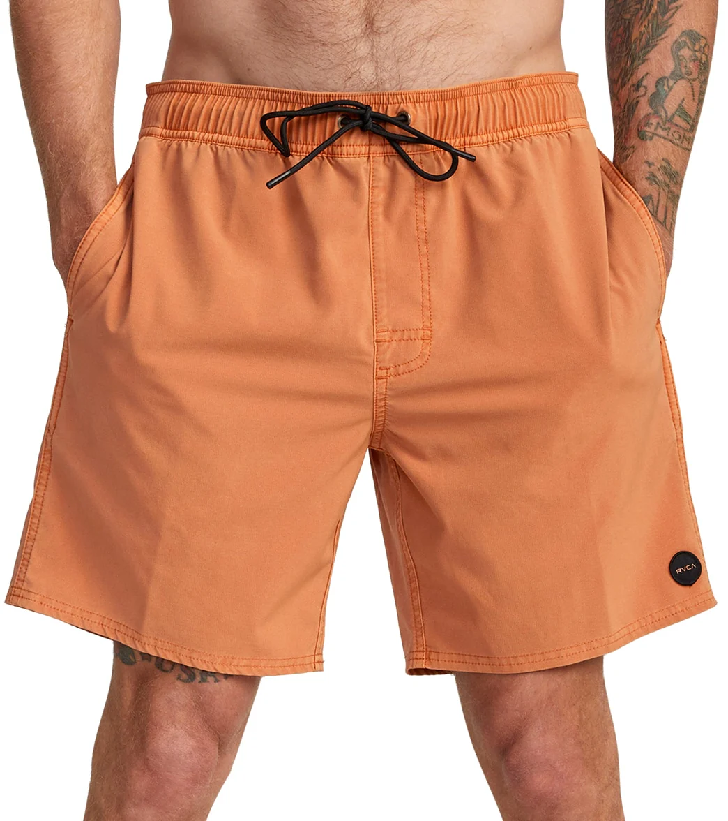 RVCA Men's Va Pigment Elastic Short 17" Trunk - Image 13