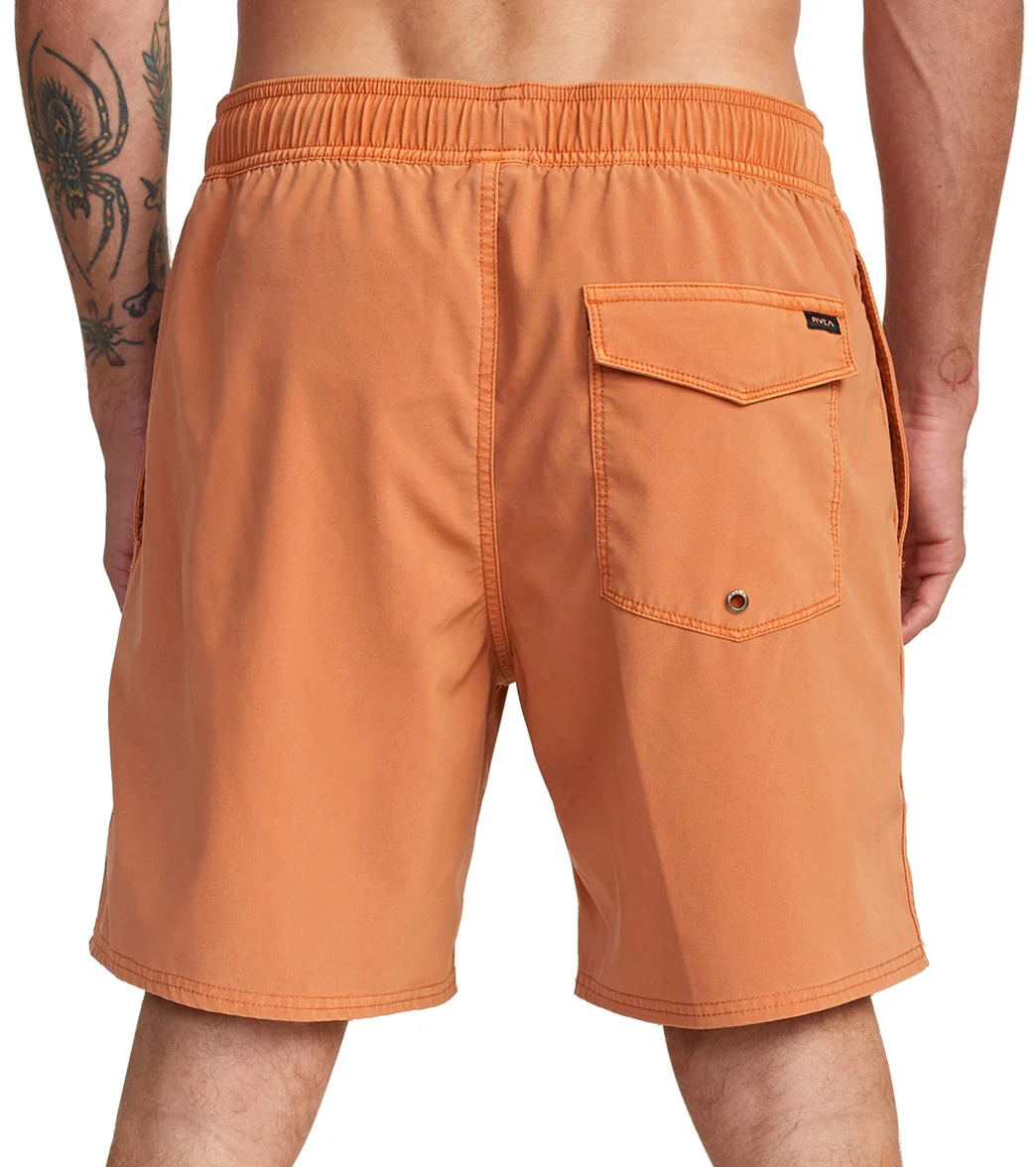 RVCA Men's Va Pigment Elastic Short 17" Trunk - Image 6