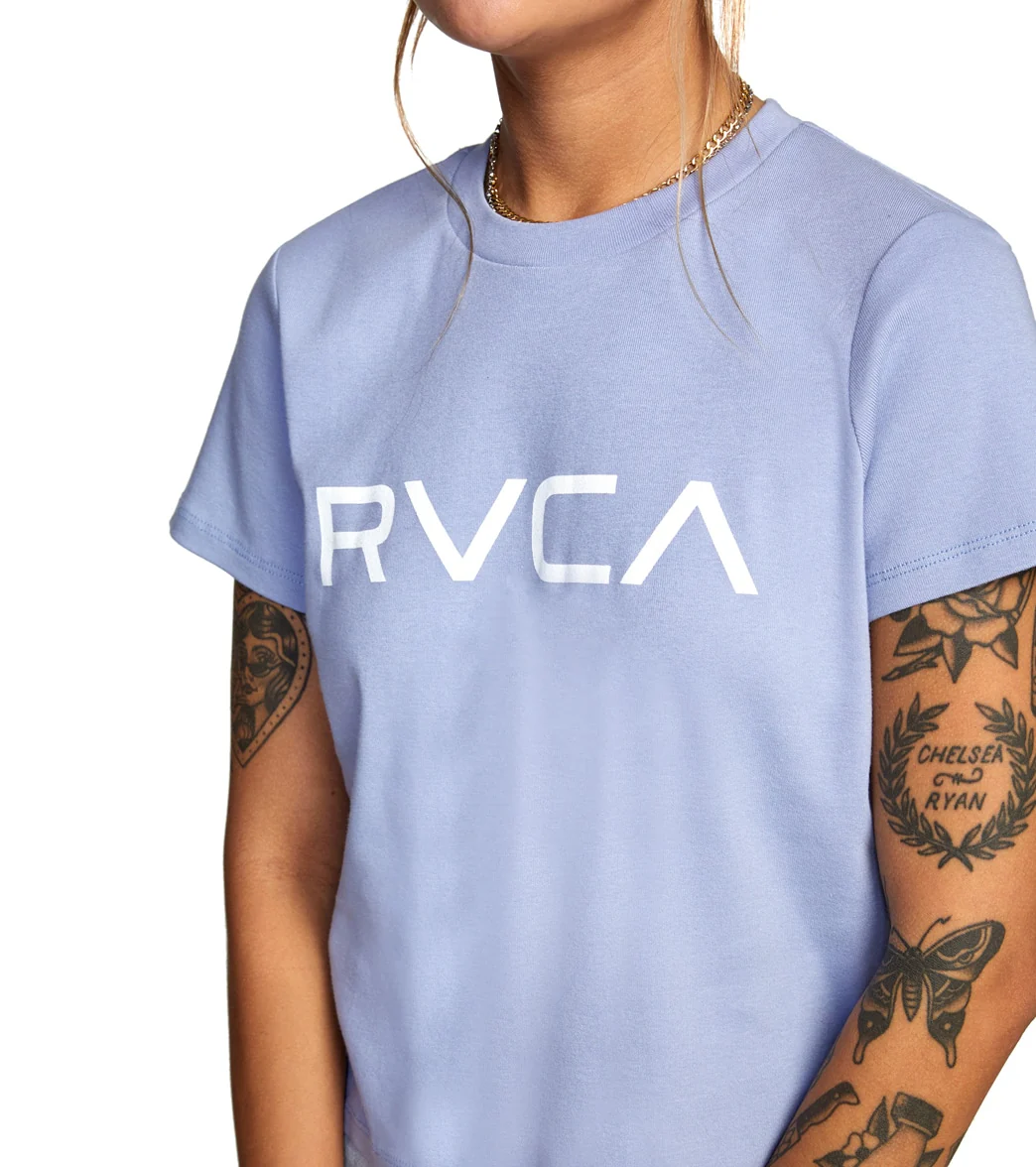 RVCA Women's Rib Short Sleeve Tee - Image 6