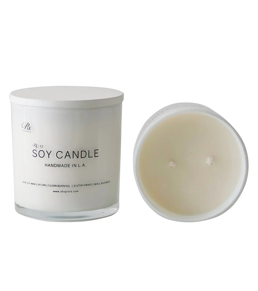 RXLA Citrine Soy Candle, 15 oz - Image 2