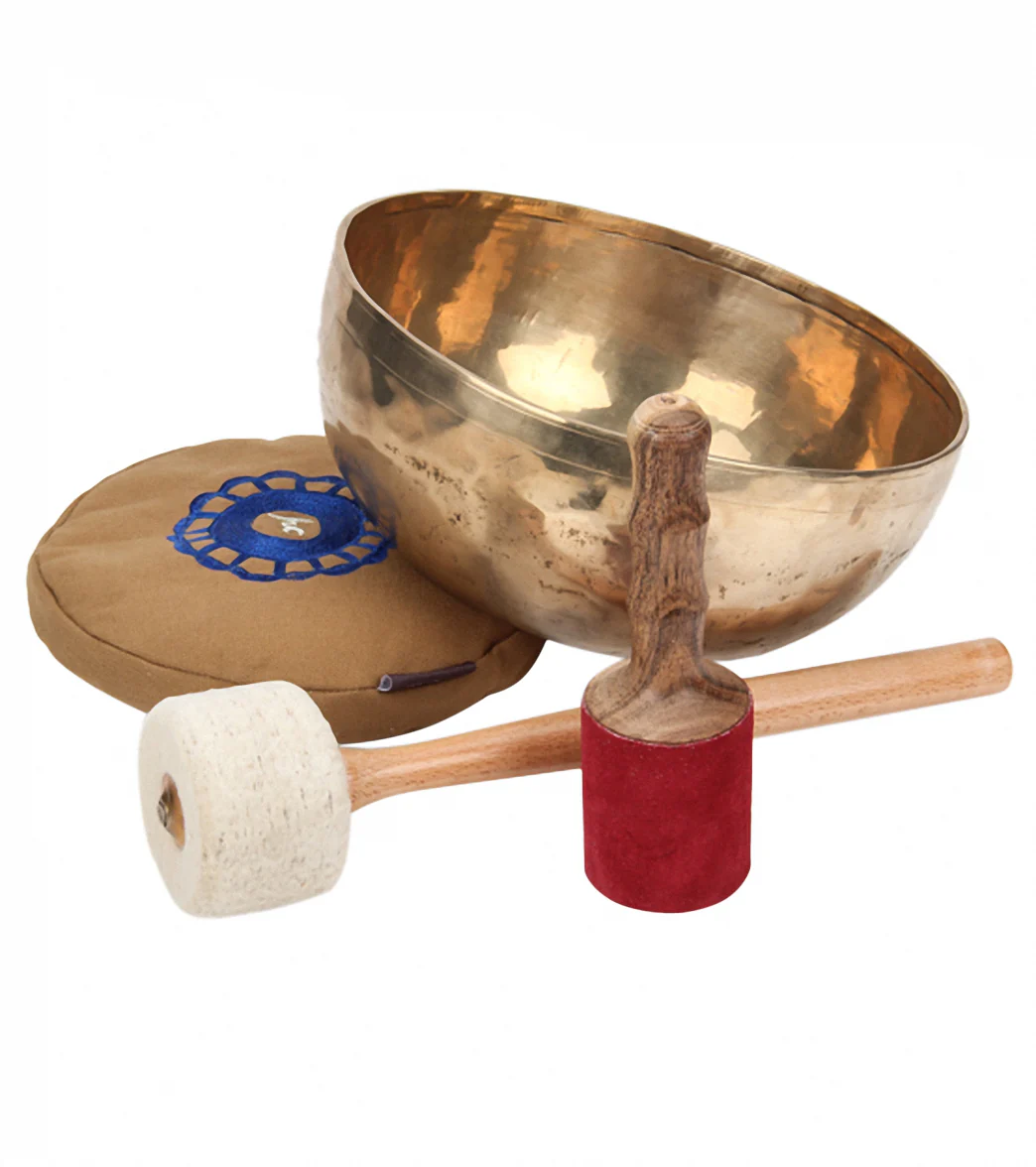 Sacred Space Healing Note G Chakra Tibetan Singing Bowl 9.75" - Image 2