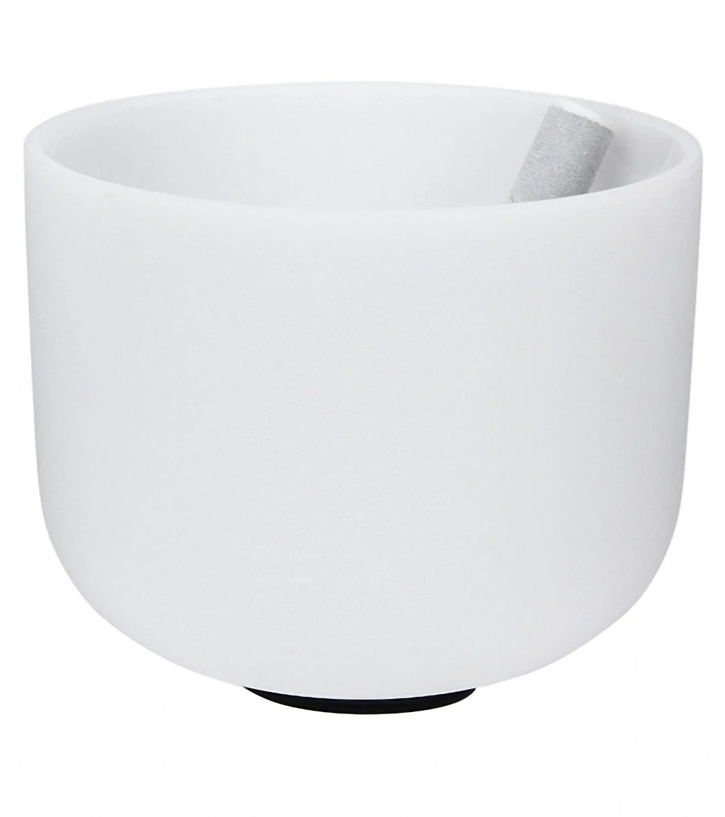 Sacred Space Pure Quartz Crystal Singing Bowl 10"