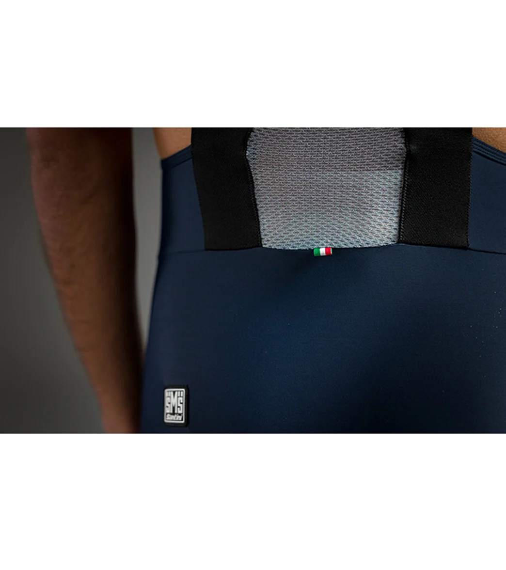 Santini Men's Forza indoor training bib shorts - Image 4