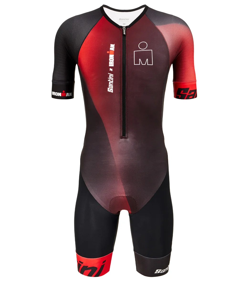 Santini Men's Ironman Ikaika Short Sleeve Trisuit - Image 8