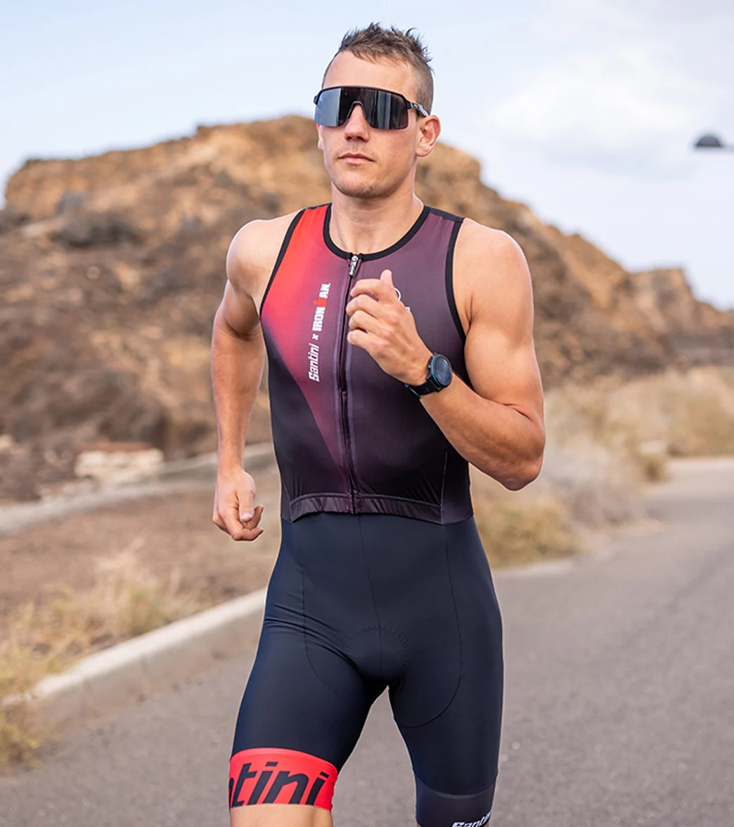 Santini Men's Ironman Ikaika Sleeveless Trisuit - Image 9