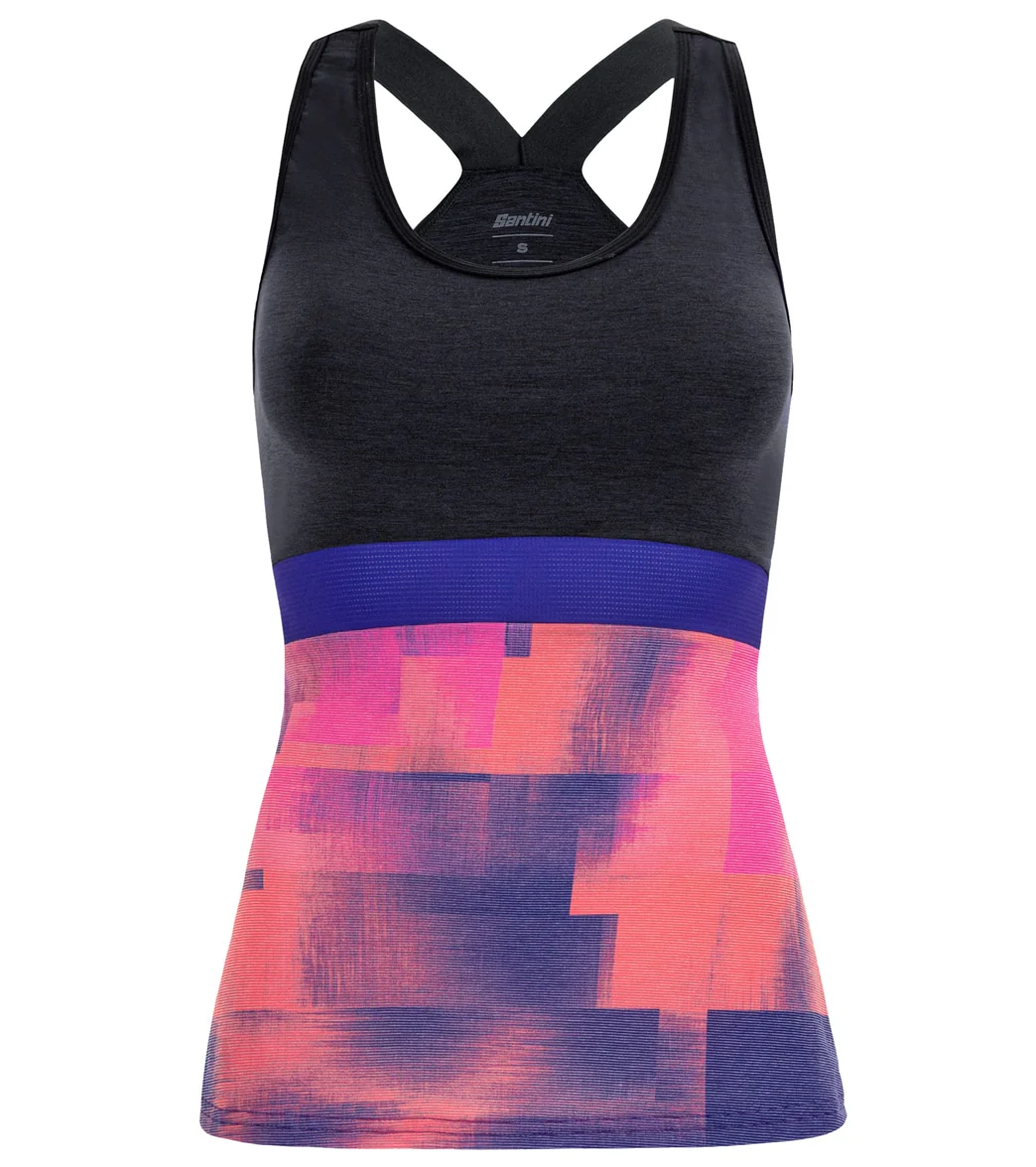 Santini Women's Forza Indoor Training Tank Top - Image 10