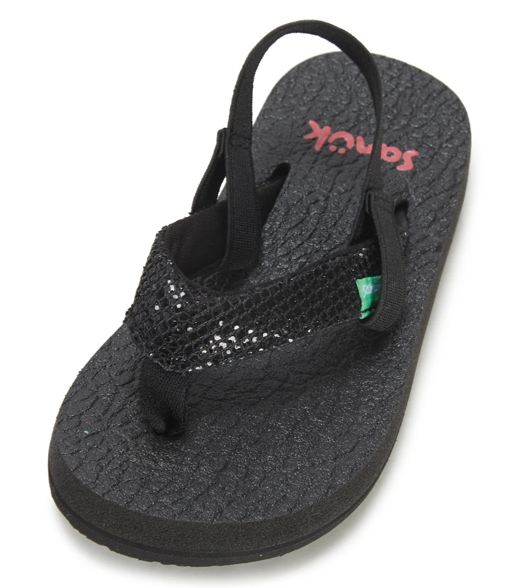 Sanuk Girls' Yoga Glitter Sandal (Little Kid) - Image 13