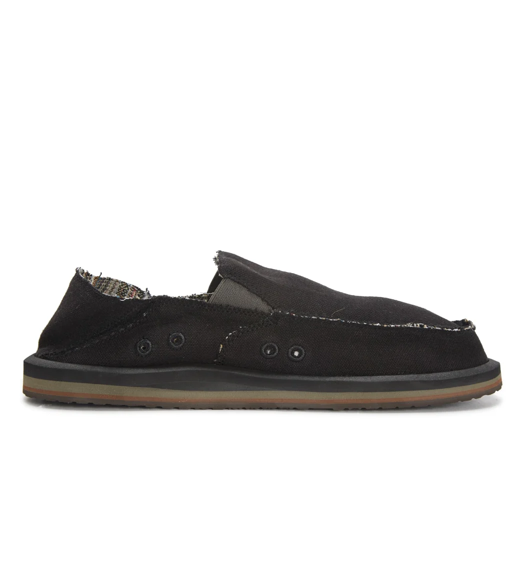 Sanuk Men's Vagabond Soft Top Hemp Slip On Shoe - Image 3