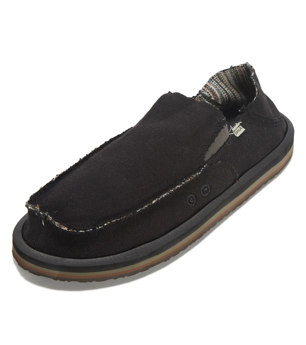 Sanuk Men's Vagabond Soft Top Hemp Slip On Shoe - Image 6