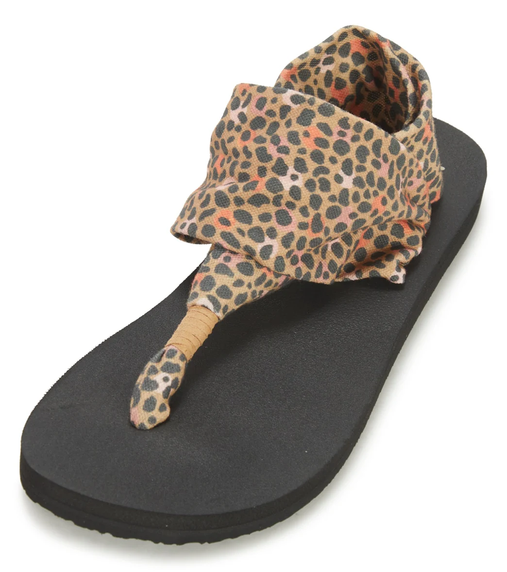 Sanuk Women's Sling St Cheetah Sandal - Image 6