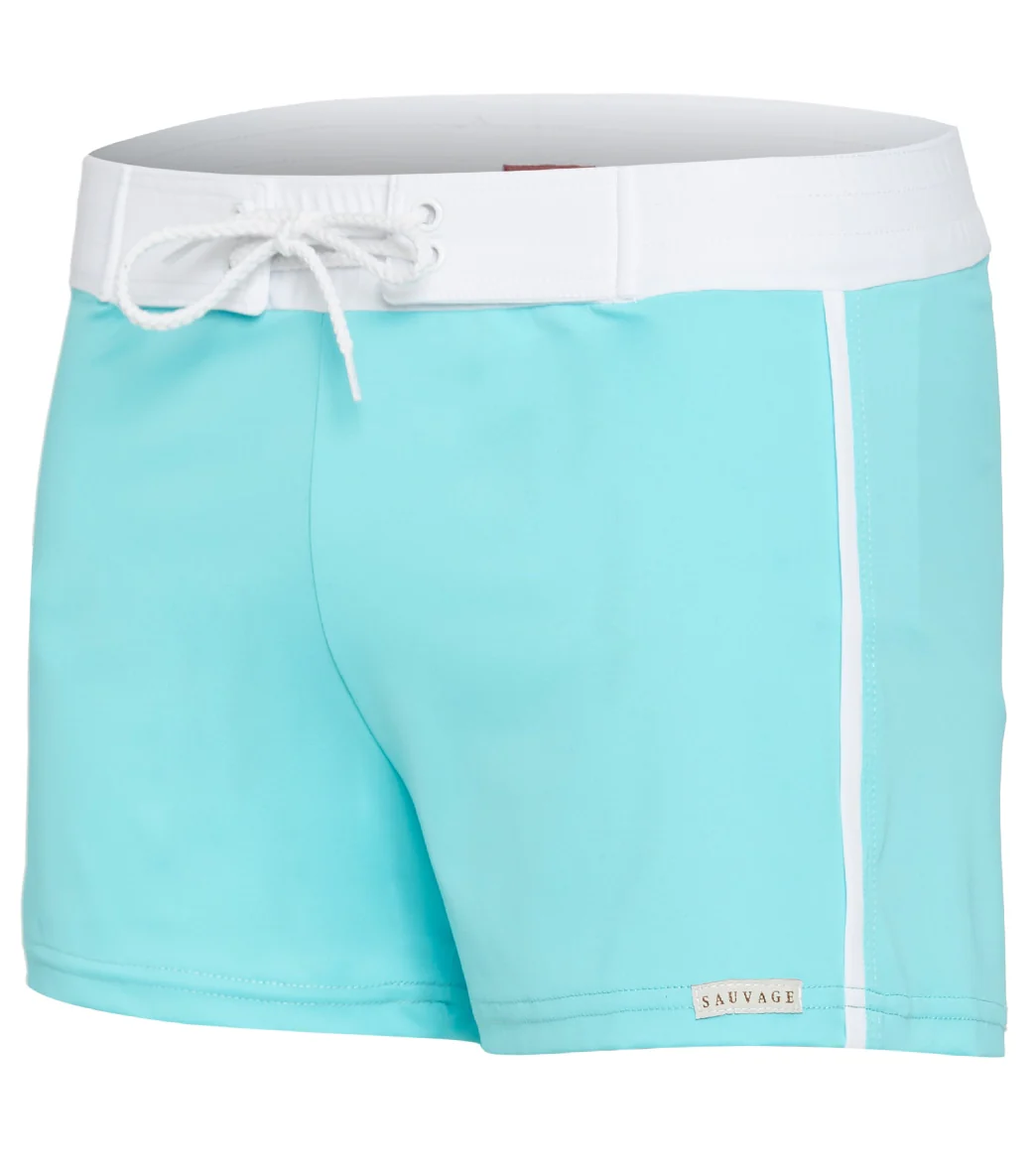 Sauvage Retro Italian Lycra Swim Short - Image 41