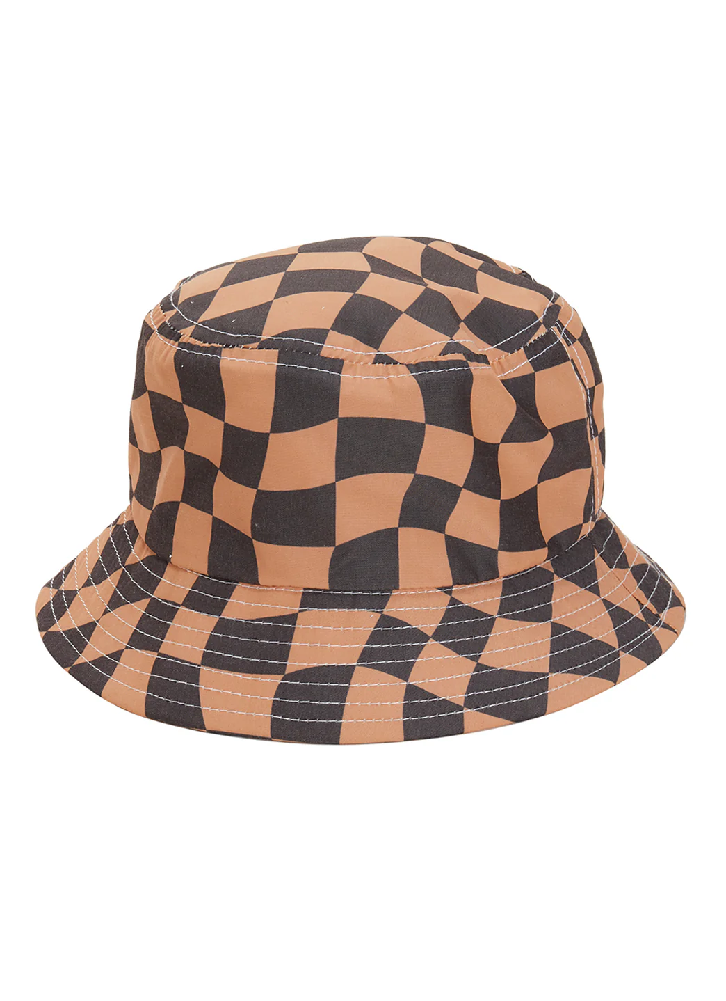 Seaesta Surf Kids' Wavy Checks Bucket Hat - Image 6
