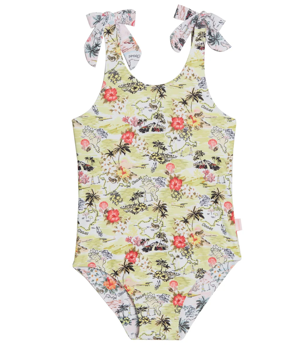 Seafolly Girls' Coast To Coast Reversible One Piece Swimsuit (Baby, Toddler, Little Kid) - Image 4