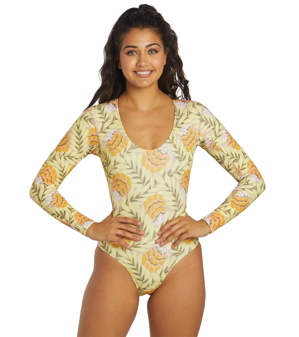 Seea Women's Harper Long Sleeve One Piece Swimsuit - Image 8