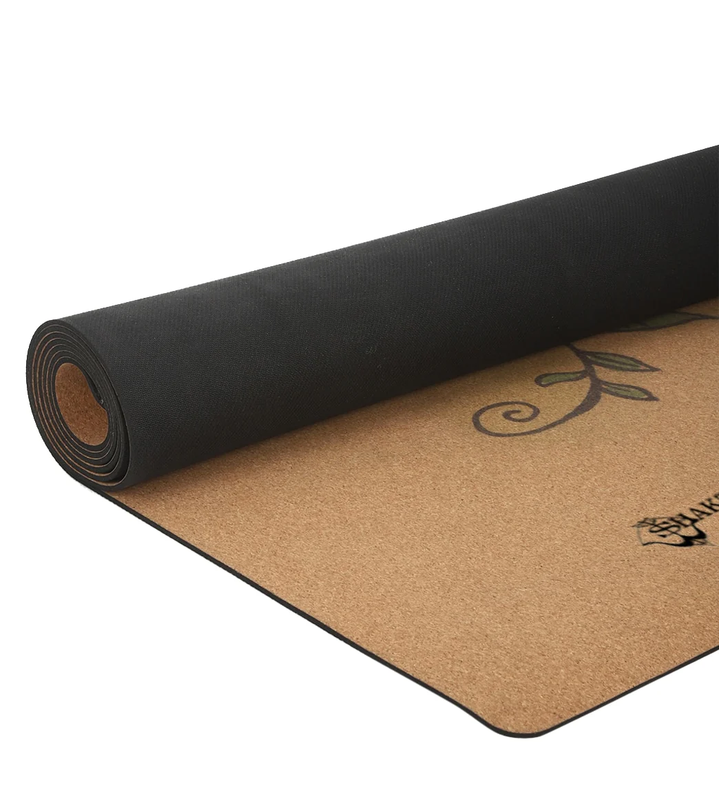 Shakti Warrior Shivshakti Pro Cork Yoga Mat 72" 3mm - Image 4