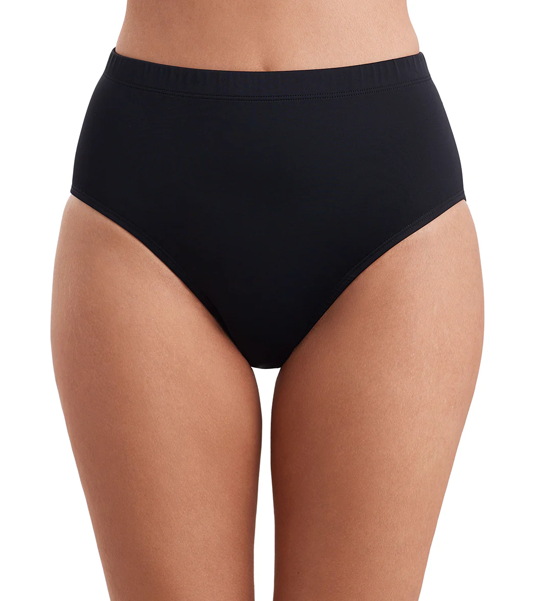 Shape Solver By Penbrooke Women's Divine Solids Bottoms Basic Bikini Bottom - Image 6