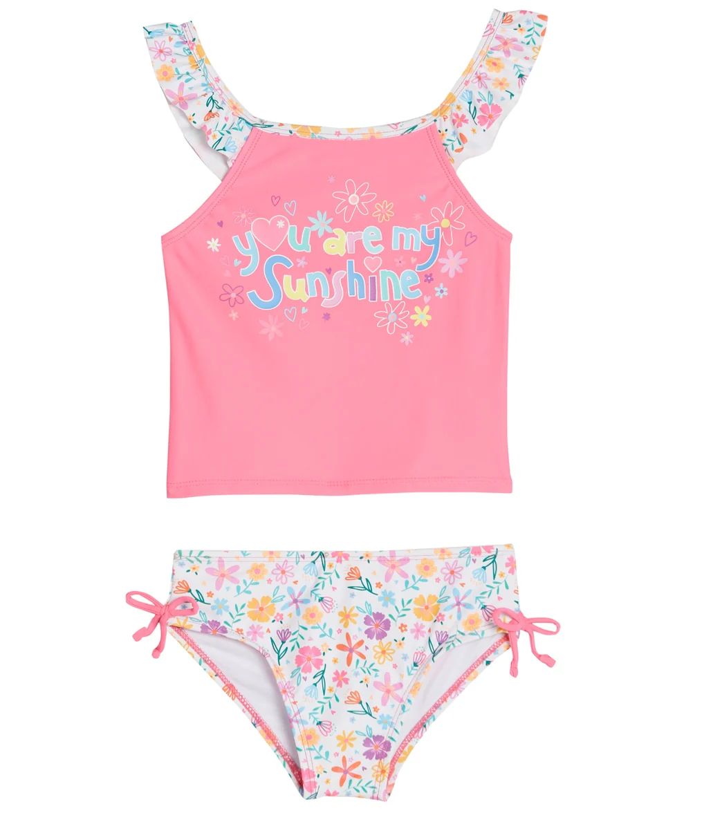 Shelloha Girls' Field of Dreams Two Piece Tankini Set (Baby, Toddler) - Image 5