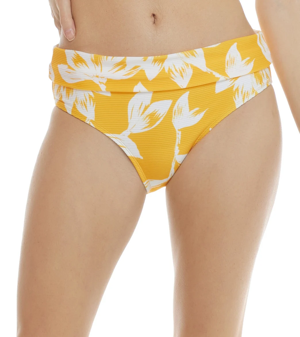 Skye Women's Anguilla Mid Waist Foldover Bikini Bottom - Image 13