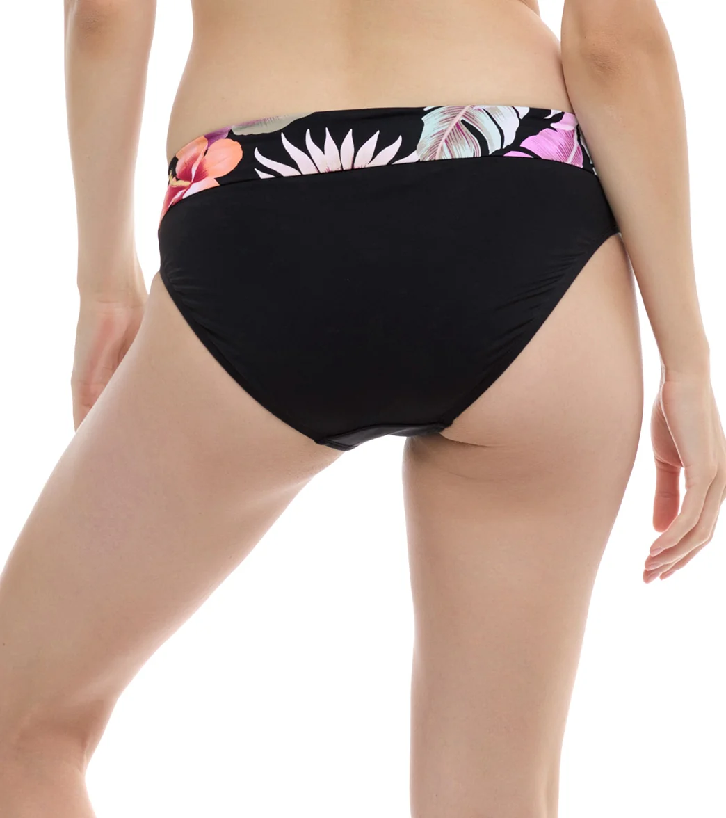 Skye Women's Flirtation Mid Waist Fold Over Bikini Bottom - Image 3