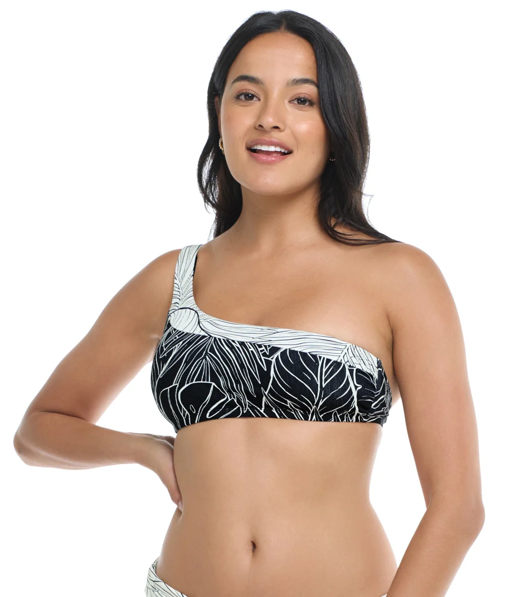 Skye Women's Mesmerize Robyn One Shoulder Bikini Top - Image 9