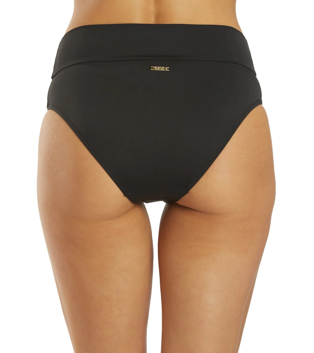 Skye Women's Solids Rachel High Waist Bikini Bottom - Image 3