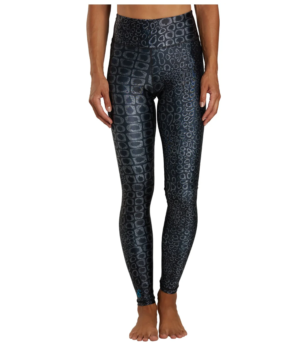 SlipIns Women's Spotted Eagle Ray Swim Leggings - Image 2
